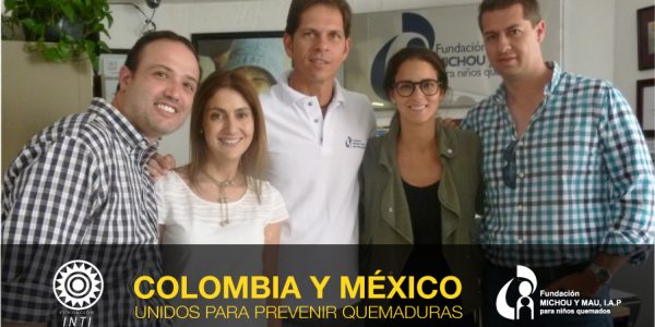 Colombia y México unidos para prevenir quemaduras