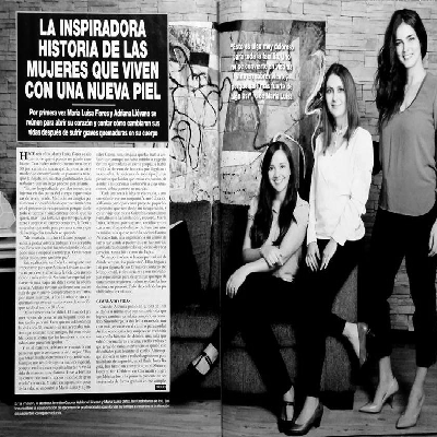 La inspiradora historia de las mujeres que viven con una nueva piel